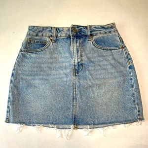 PACSUN DENIM MINI SKIRT